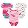 "Ensembles de body-broderie variés pour bébés" (Variied embroidered body sets for babies)