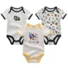 "Ensembles pyjama bébé colorés et variés de bonne qualité" (Colorful and varied baby sleep sets of good quality)