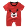 "Barboteuse dinosaure bébé hautement attrayante" (Onesie dinosaur baby highly appealing) or "Barboteuse dinosaure bébé décorative et confortable" (Onesie dinosaur baby decorative and comfortable).