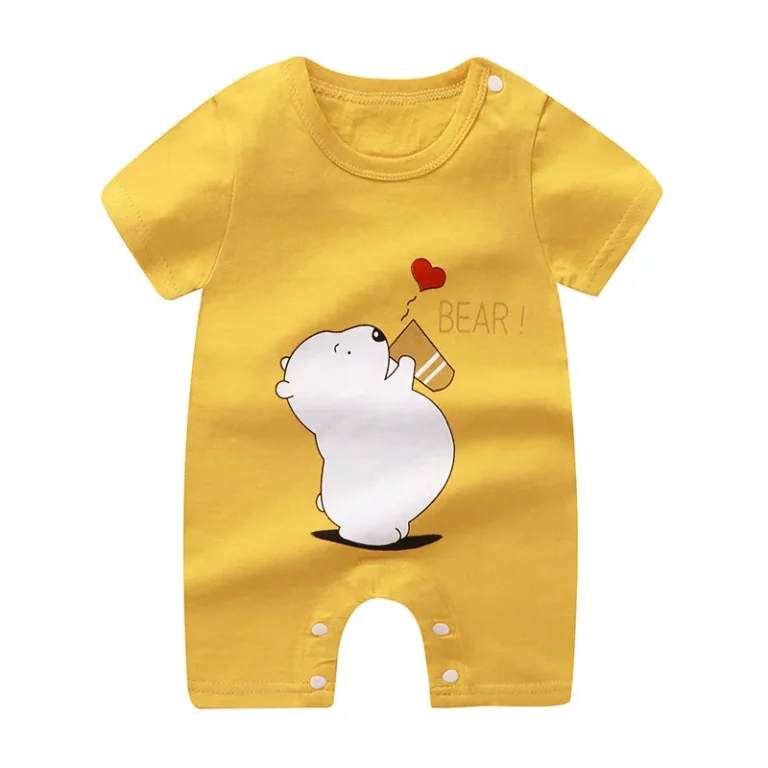 "Barboteuse dinosaure bébé hautement attrayante" (Onesie dinosaur baby highly appealing) or "Barboteuse dinosaure bébé décorative et confortable" (Onesie dinosaur baby decorative and comfortable).