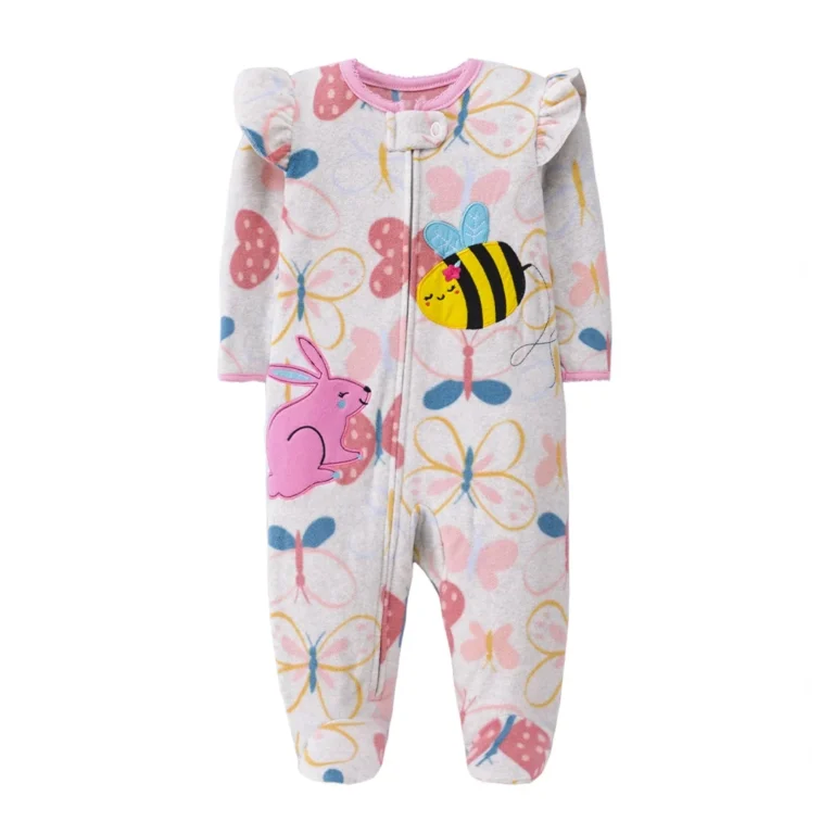 "Barboteuse bébé renard de qualité"(This translates to "quality fox baby romper" in English)