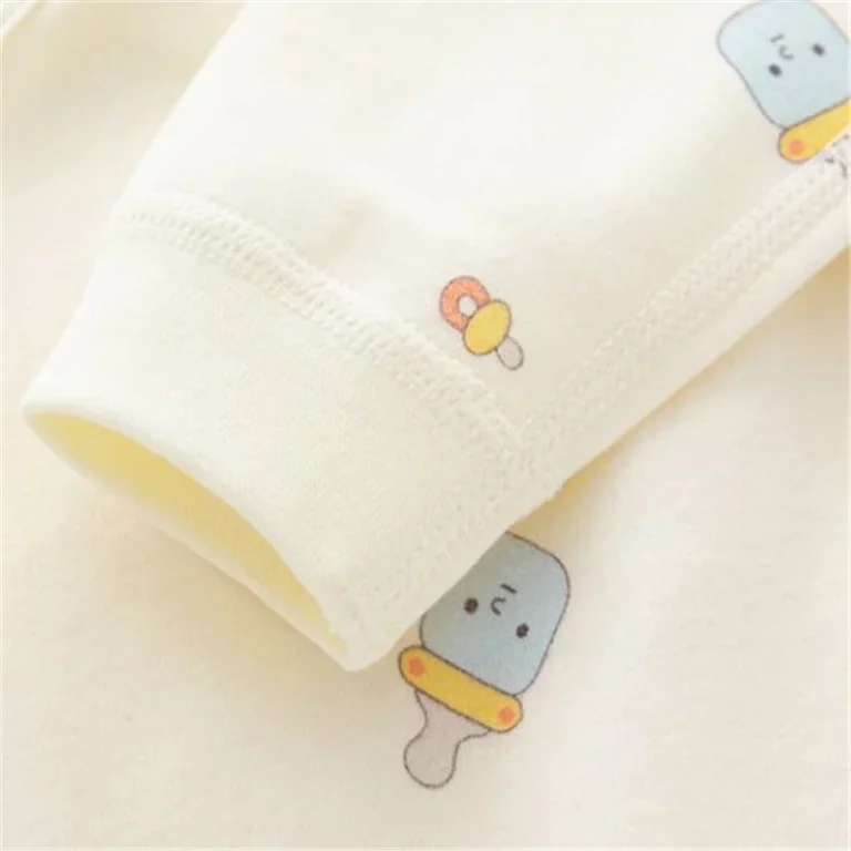 "Barboteuse bébé garçon hiver, motif glace amusant et confortable" ( romper boy baby winter, fun ice cream pattern and comfortable)
