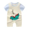 barboteuse dinosaur bébé
