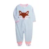 "Barboteuse bébé renard de qualité"(This translates to "Quality baby fox romper" in English)