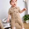 "Romper bébé été, confortable et robuste" (or "baby jumpsuit summer, comfortable and sturdy")