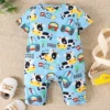 "Barboteuse bébé garçon été, confortable et mignonne" ( romper baby boy summer, comfortable and cute)