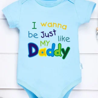 barboteuse bébé avec message