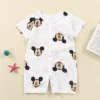 "Barboteuse bébé Mickey, confortable et esthétique" (Onesie baby Mickey, comfortable and appealing)