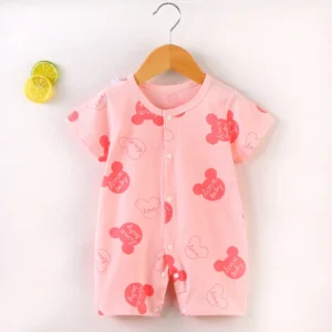 barboteuse bébé mickey mouse