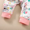 "Barboteuse bébé fille koala, robuste et colorée" (Onesie girl baby koala theme, sturdy and colorful)